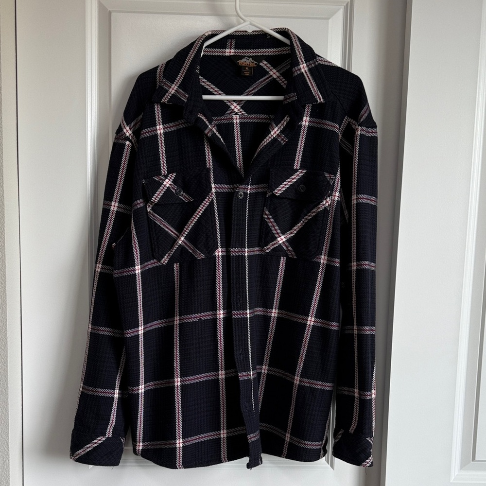 Shirt Heavyweight Overshirt Cotton Mens XL